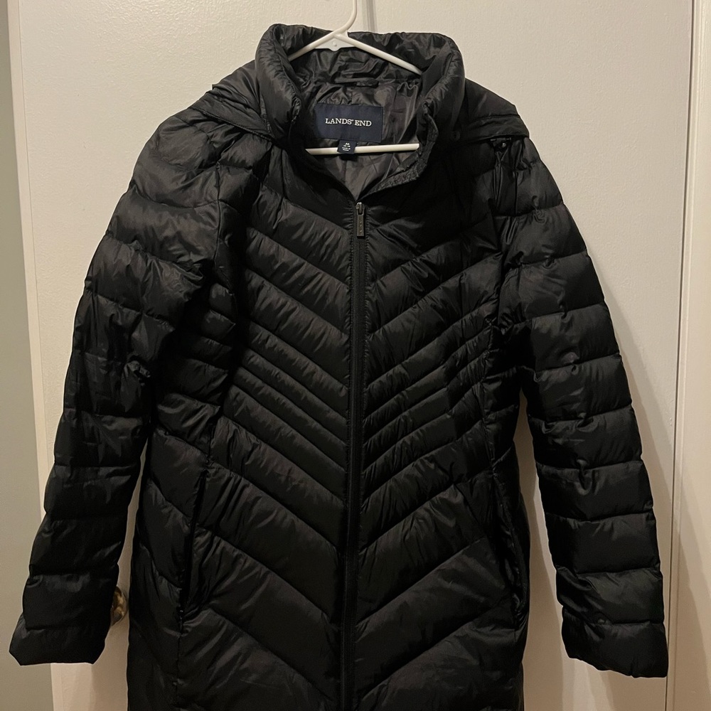 Women's Ultralight Packable Down Coat - Medium - Land’s End